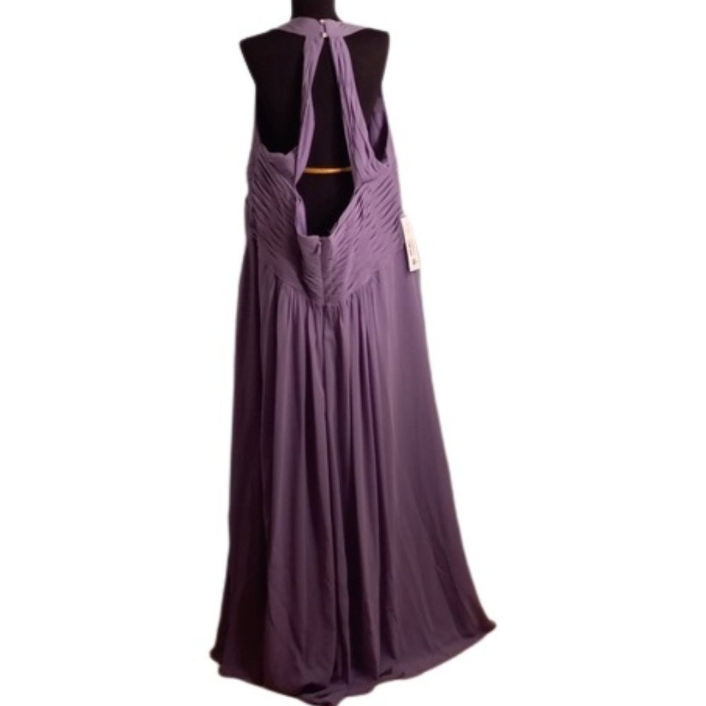 Azazie A26 Purple Evening Gown NEW - Picture 7 of 13
